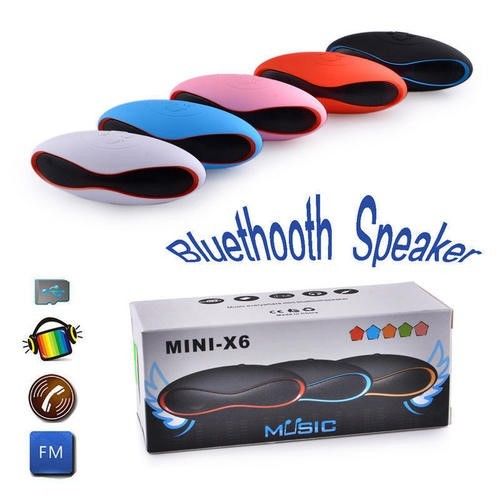 MINI-X6 MINI PORTABLE RUGBY SHAPED DIGITAL MINI-CARD BLUETOOTH 3.0 MUSIC SPEAKER