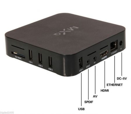 MXQ S805 ANDROID 4.4 QUAD-CORE WIFI 4K 8GB XBMC KODI SMART TV BOX MULTIMEDIA PLAYER