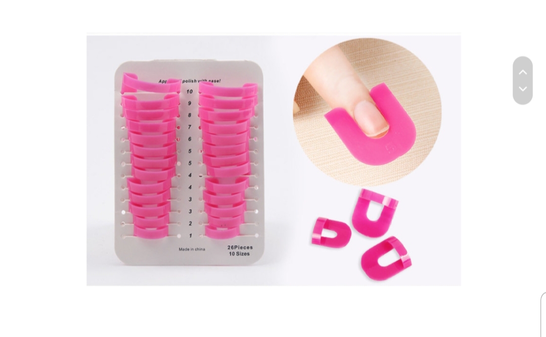 Pink mould palisade clips